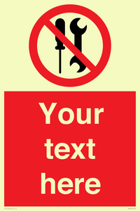 PM7723: Custom prohibition not to be serviced by users