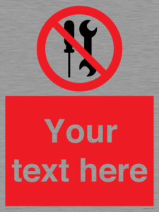 PM7723: Custom prohibition not to be serviced by users