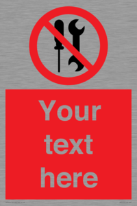 PM7723: Custom prohibition not to be serviced by users