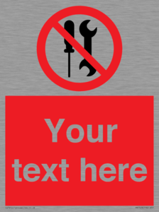 PM7723: Custom prohibition not to be serviced by users