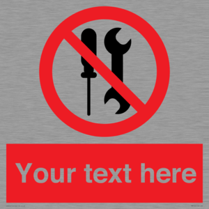 PM7723: Custom prohibition not to be serviced by users