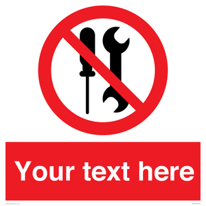 PM7723: Custom prohibition not to be serviced by users