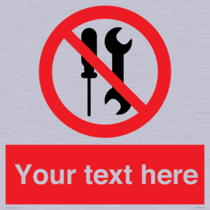 PM7723: Custom prohibition not to be serviced by users