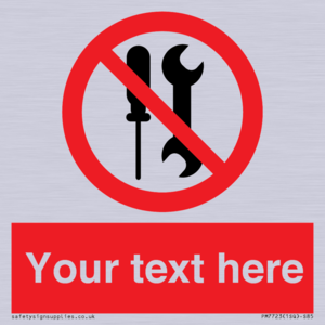 PM7723: Custom prohibition not to be serviced by users