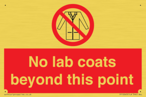 PP10043: No lab coats beyond this point