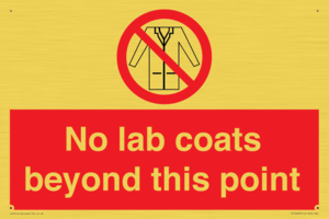 PP10043: No lab coats beyond this point