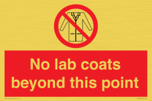 PP10043: No lab coats beyond this point