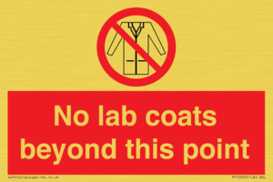 PP10043: No lab coats beyond this point