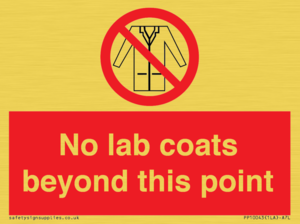 PP10043: No lab coats beyond this point