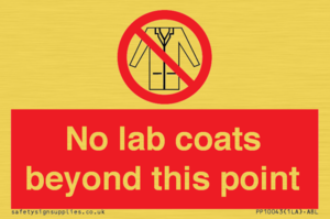 PP10043: No lab coats beyond this point