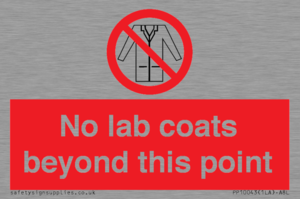 PP10043: No lab coats beyond this point