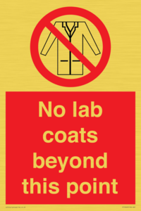 PP10043: No lab coats beyond this point
