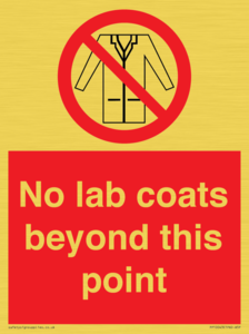 PP10043: No lab coats beyond this point
