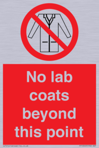 PP10043: No lab coats beyond this point