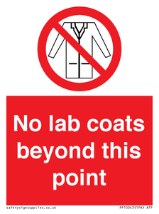 PP10043: No lab coats beyond this point
