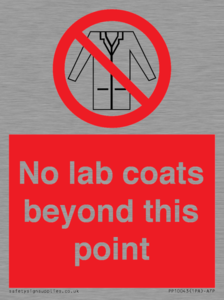 PP10043: No lab coats beyond this point