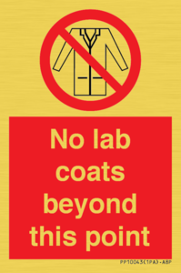 PP10043: No lab coats beyond this point