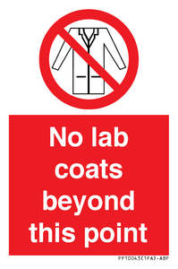 PP10043: No lab coats beyond this point