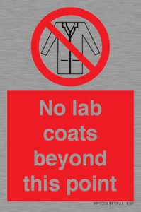 PP10043: No lab coats beyond this point