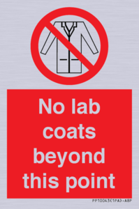 PP10043: No lab coats beyond this point