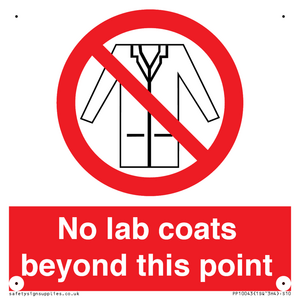 PP10043: No lab coats beyond this point