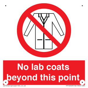 PP10043: No lab coats beyond this point