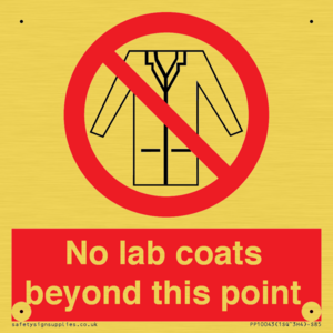 PP10043: No lab coats beyond this point