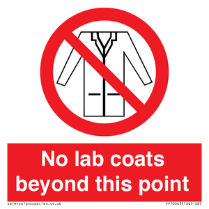 PP10043: No lab coats beyond this point