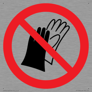 PP11290: P028 Prohibition: Do not wear gloves
