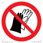 PP11290: P028 Prohibition: Do not wear gloves