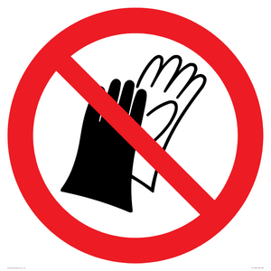 PP11290: P028 Prohibition: Do not wear gloves