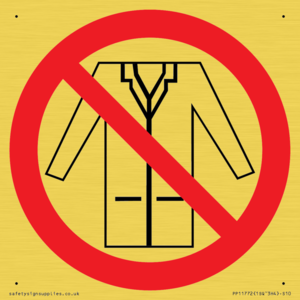 PP11772: P919 Prohibition: No lab coats