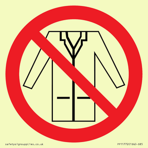PP11772: P919 Prohibition: No lab coats