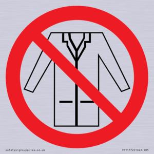 PP11772: P919 Prohibition: No lab coats