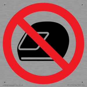 PP11774: P920 Prohibition: No motorcycle helmets