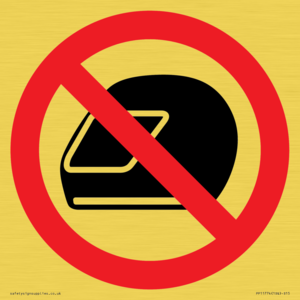 PP11774: P920 Prohibition: No motorcycle helmets