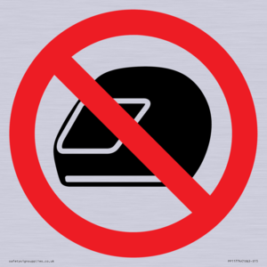 PP11774: P920 Prohibition: No motorcycle helmets