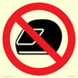 PP11774: P920 Prohibition: No motorcycle helmets