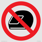 PP11774: P920 Prohibition: No motorcycle helmets