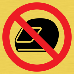 PP11774: P920 Prohibition: No motorcycle helmets