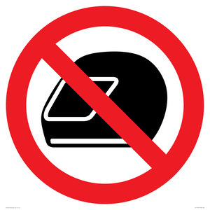 PP11774: P920 Prohibition: No motorcycle helmets