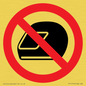 PP11774: P920 Prohibition: No motorcycle helmets