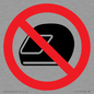 PP11774: P920 Prohibition: No motorcycle helmets