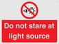 PP12646: Do not stare at light source