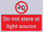 PP12646: Do not stare at light source