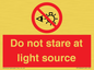PP12646: Do not stare at light source
