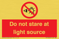 PP12646: Do not stare at light source