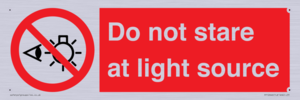 PP12646: Do not stare at light source