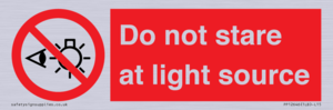 PP12646: Do not stare at light source
