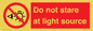 PP12646: Do not stare at light source